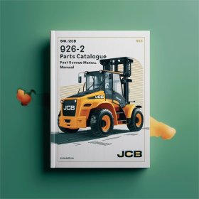 JCB 926-2 LE Gabelstapler Ersatzteilkatalog Handbuch (SN: 00660300-00664999 00822000-00823755) PDF Download