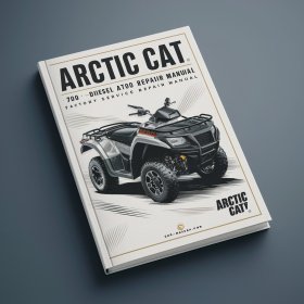 Arctic Cat 700 Diesel ATV 2010 Factory Manual de servicio y reparación PDF Download