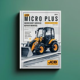 JCB Micro Plus Excavator Workshop Manual de servicio y reparación PDF Download