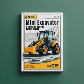 JCB 8017 Mini Excavator Workshop Manual de servicio y reparación PDF Download