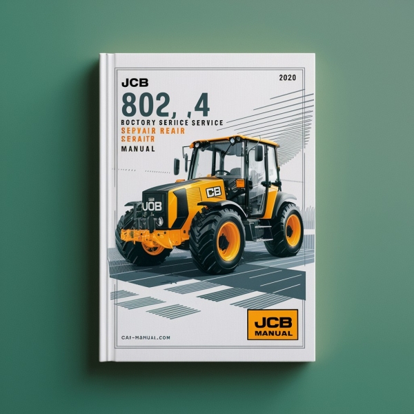 JCB 802 802.4 802 Super Factory Manual de servicio y reparación PDF Download