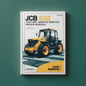 JCB 802 Super Factory Manual de servicio y reparación PDF Download