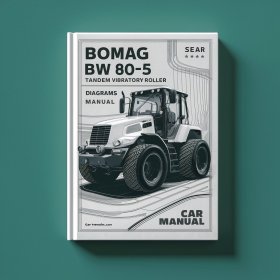 Manual de Diagramas de Circuito para Rodillo Vibratorio Tandem BOMAG BW 80-5 (PDF)