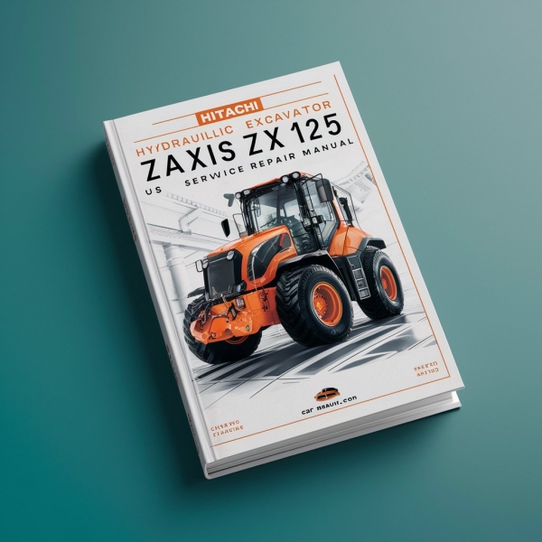 Hitachi Hydraulic Excavator Zaxis ZX 125 US Manual de servicio y reparación