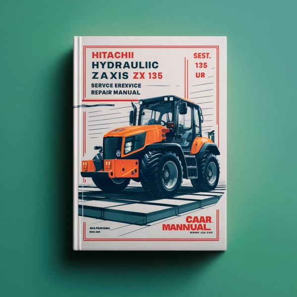 Hitachi HYDRAULIC Excavator ZAXIS ZX 135 UR Manual de servicio y reparación PDF Download