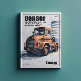 Bonser 50 60 70 90 100 D HD TC LS 45 75 Fork Lift Truck Service Repair Workshop Manual Download PDF