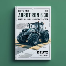 Manual de Partes y Servicio Tractor Agrotron 6.30 Deutz Fahr (PDF)