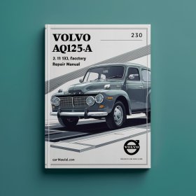 Volvo AQ125A 2.1 L (130) 4 cyl Factory Manual de servicio y reparación