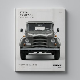 Steyr Kompakt 4085 4095 4105 Manual de servicio y reparación