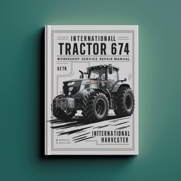 Manual de Servicio y Reparación para Tractor International Harvester 674