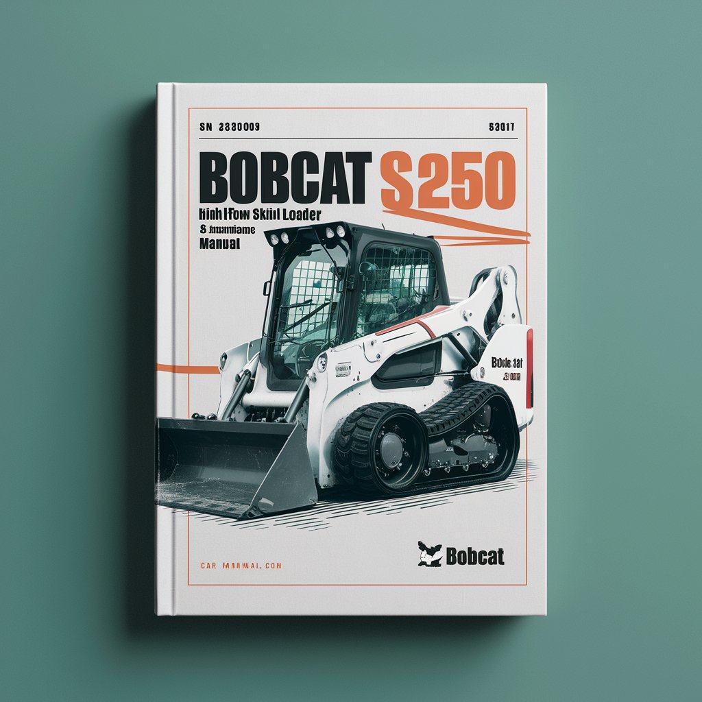 BOBCAT S250 Turbo High FLOW SKID Steer Loader SN 526011001-526016699 Operation & Maintenance Manual