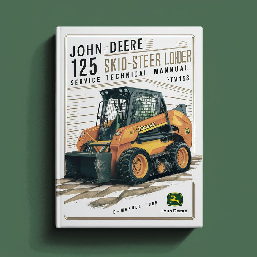 Manual técnico de servicio del cargador compacto John Deere 125 (TM1167) Descargar PDF