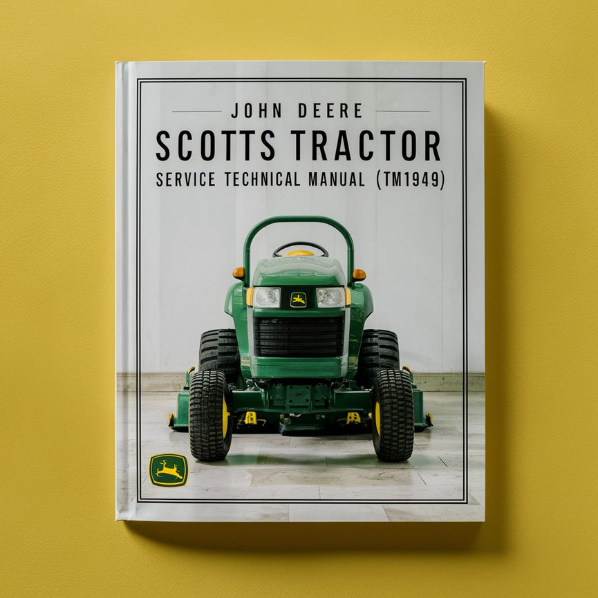 John Deere L1642 L17.542 L2048 L2548 Scotts Lawn Tractor Service Technical Manual(TM1949)