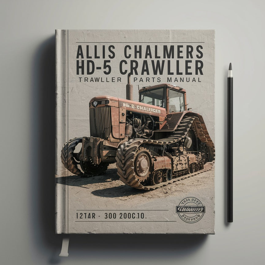 Manuel des pièces du tracteur à chenilles Allis Chalmers HD-5 Télécharger le PDF