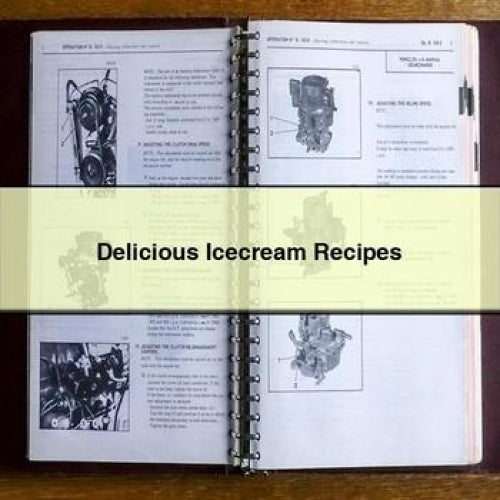 Delicious Icecream Recipes