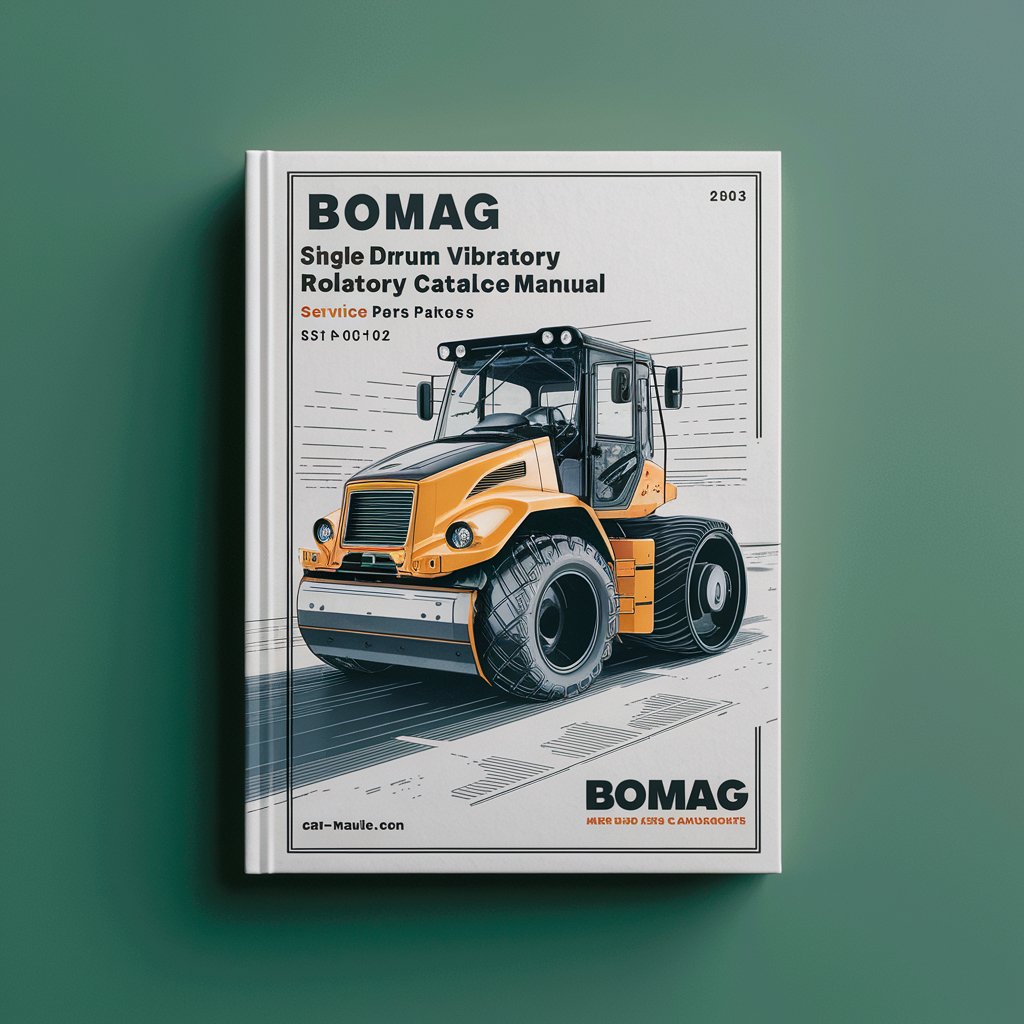 BOMAG BW 214 D Single DRUM VIBRATORY ROLLERS Service Parts CatalogUE Manual SN 101400400103-101400400253