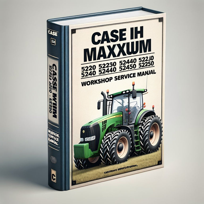 Case Ih Maxxum 5220 5230 5240 5250 Verkstadstjänstmanual