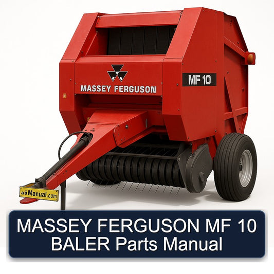 Massey Ferguson MF 10 Baler Parts Catalog