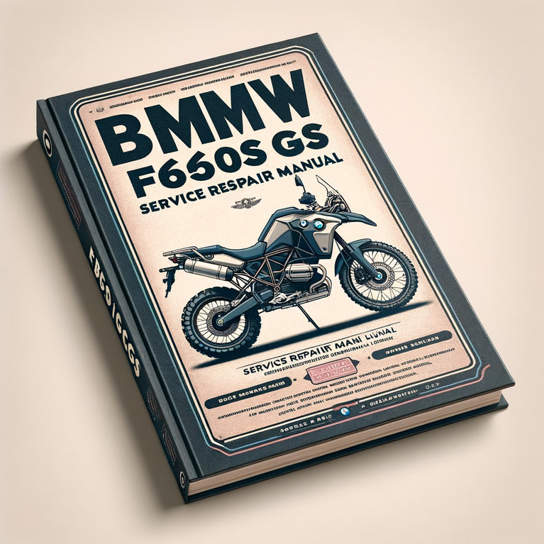 BMW F650GS F 650 GS Service Repair Manual