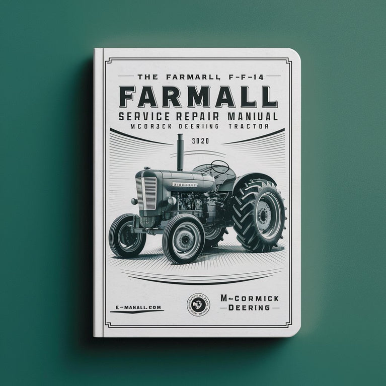 Farmall F-12 F-14 Service Repair Manual McCormick Deering Tractor