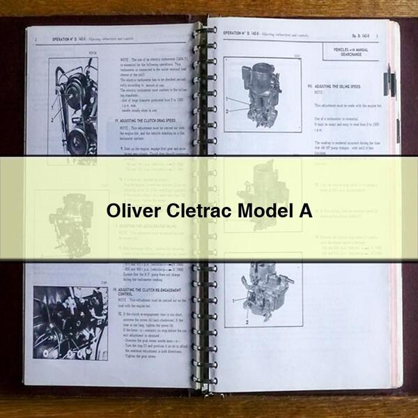 Oliver Cletrac Modèle A