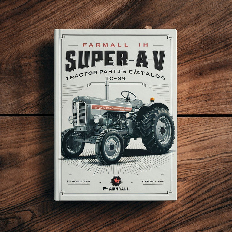 Catalogue de pièces de tracteur Farmall IH Super A et Super AV TC-39 Manuel IH - Télécharger le PDF