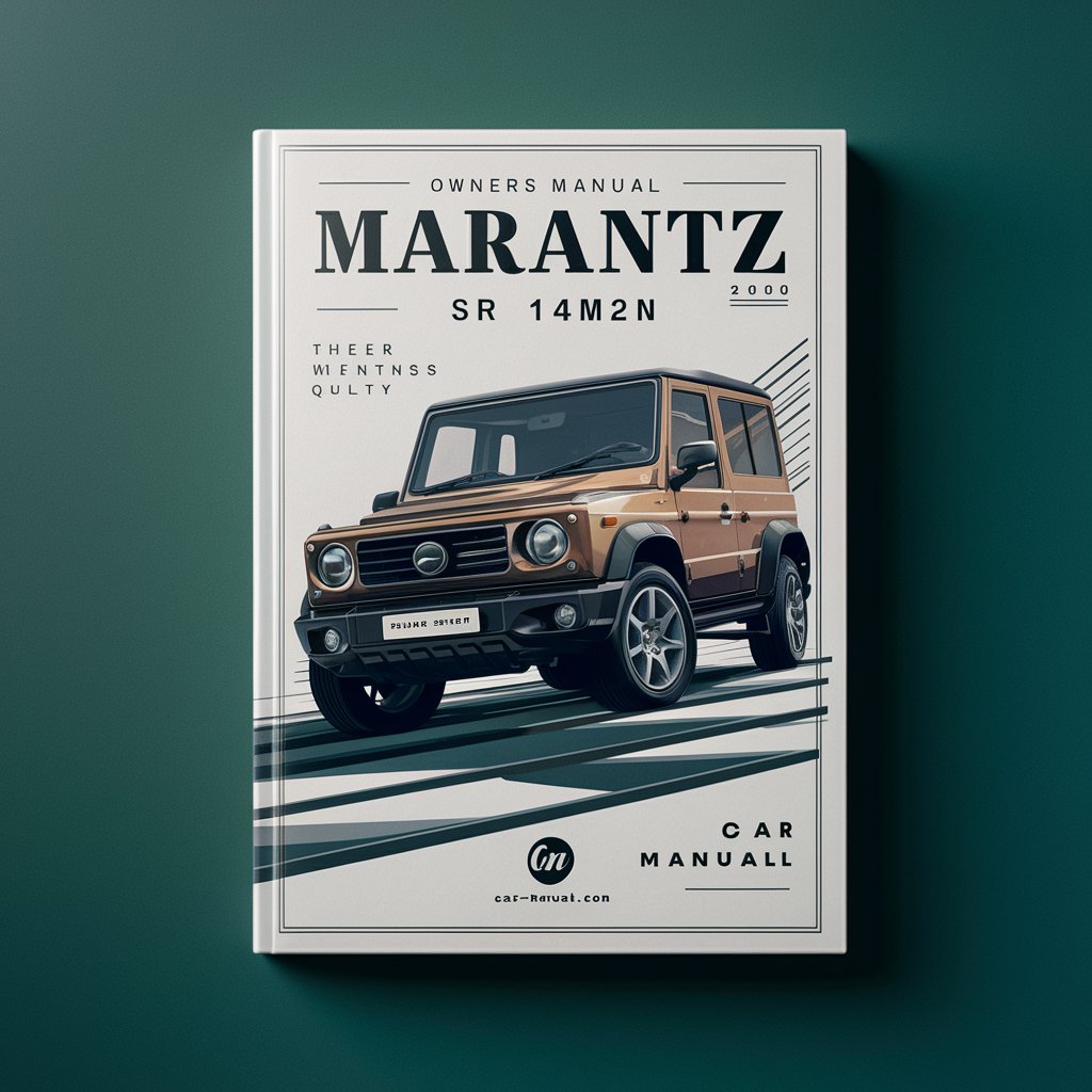 Owners Manual MARANTZ SR 14MK2N