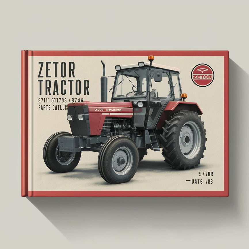 Tractor ZETOR 5711/5718/5745/5748 -Catálogo de Piezas