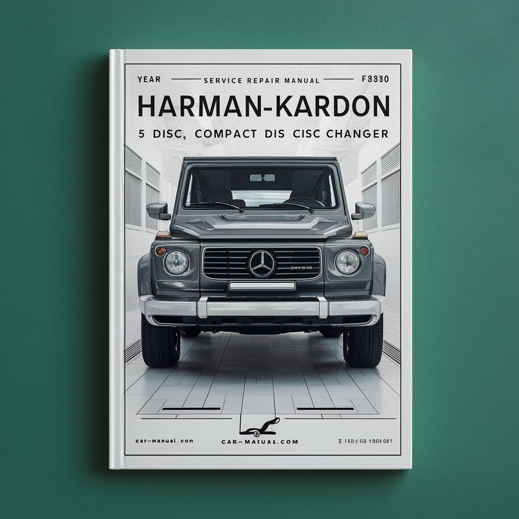 Service Repair Manual HARMAN KARDON FL8380 5 Disc Compact Disc Changer