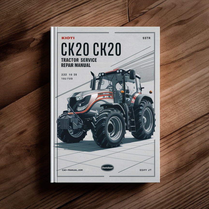 Kioti Daedong CK20 CH20 CK20J CK20H CK20HJ Tractor Service Repair Manual-PDF