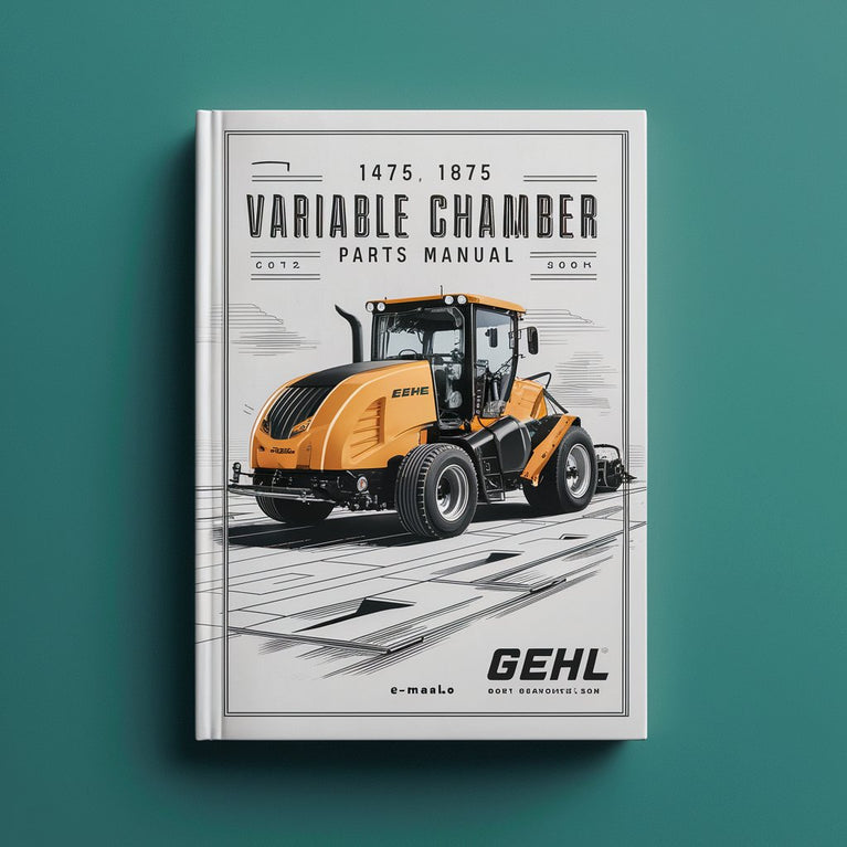 Gehl 1475 1875 Variable Chamber Round Baler Parts Manual