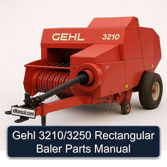 Gehl 3210/3250 Rectangular Baler Parts Catalog