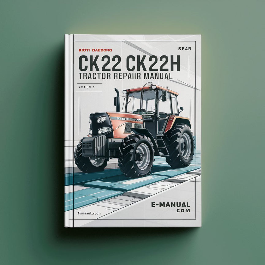 Manual de reparación del servicio del tractor Kioti Daedong CK22 CK22H Descargar PDF