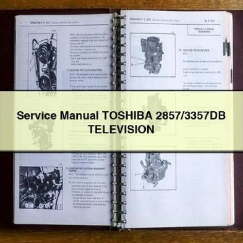 Service Manual TOSHIBA 2857/3357DB TELEVISION PDF Download