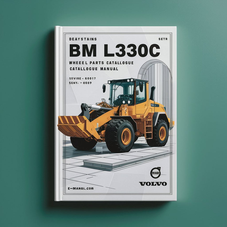 Volvo BM L330C Wheel Loader Service Parts Catalogue Manual  (SN: 60001-60187)