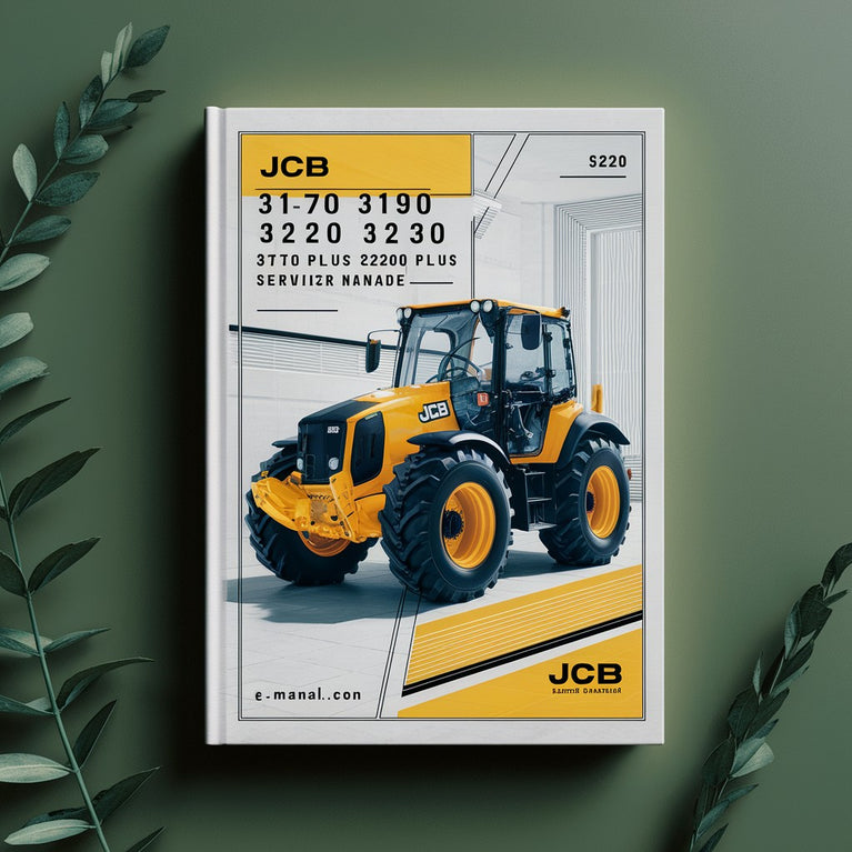 JCB 3170 3190 3200 3220 3230 3170 PLUS 3190 PLUS 3200 PLUS 3220 PLUS 3230 PLUS FASTRAC Service Repair Manual