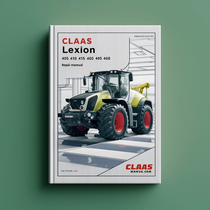 Claas Lexion 405 410 415 420 430 440 450 460 Repair Manual