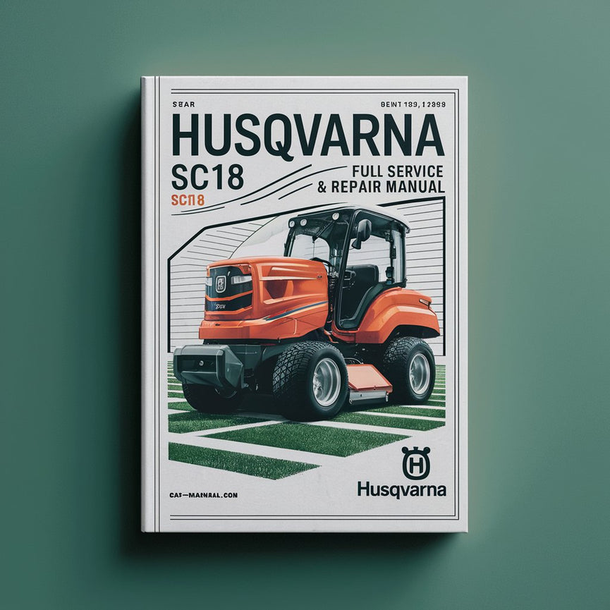 HUSQVARNA SC18 SOD CUTTER Full Service & Repair Manual