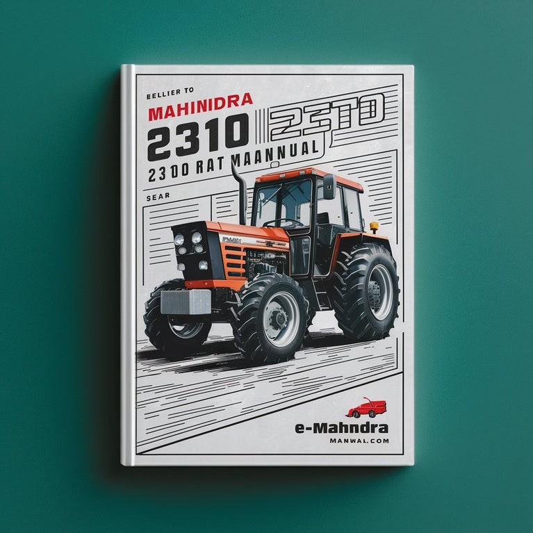 Mahindra Tractor 2310 & 2310HST Flat Rate Manual