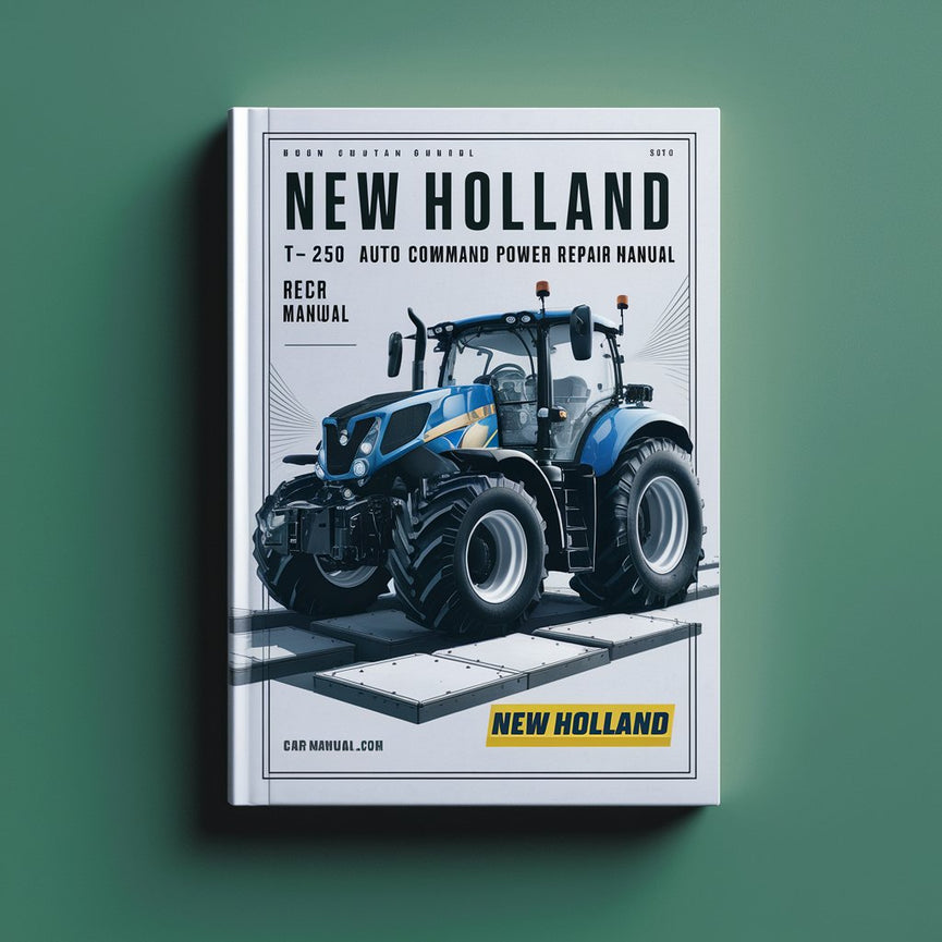 Manuel de réparation de puissance de commande automatique New Holland T7.250 T7.260