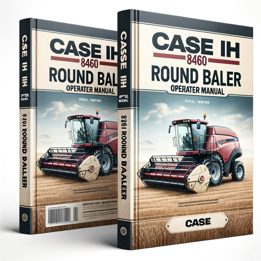 CASE IH 8460 ROUND BALER OperatorS Manual #3