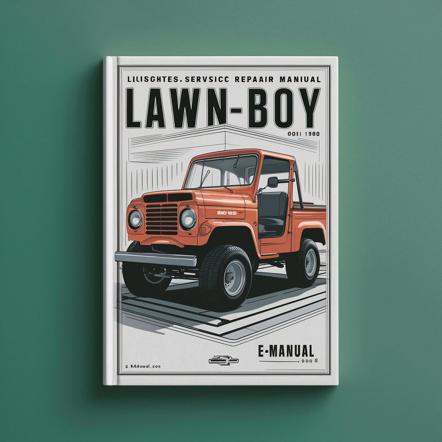 2010 1964 400000001-499999999 Lawn-Boy C81 Service/Shop Repair Manual