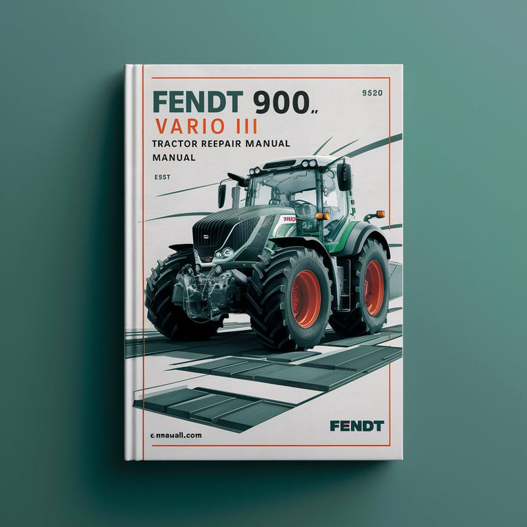 Fendt 900 Vario Com III Tractor Service Repair Manual