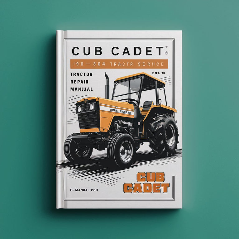 Cub Cadet 190-304 Tractor Service Repair Manual