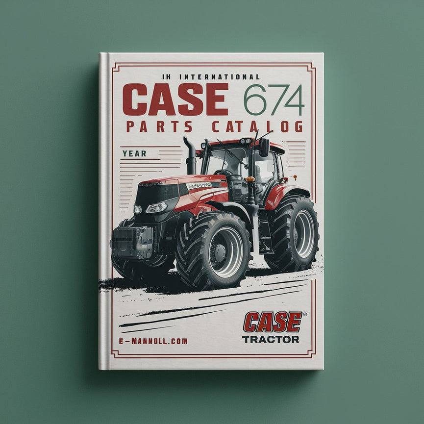 Catalogue de pièces détachées IH International Case tracteur 674