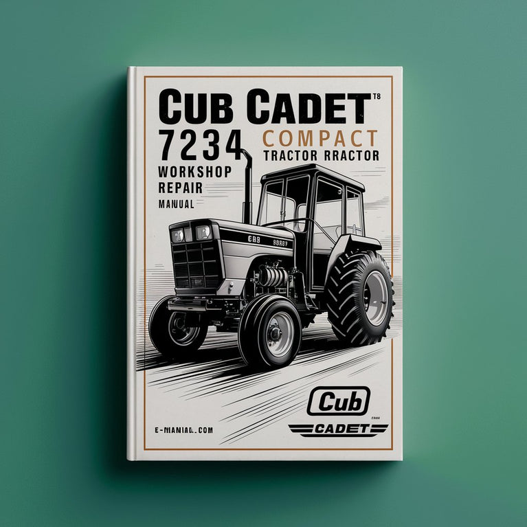 Cub Cadet 7234 Compact Tractor Workshop Service Repair Manual