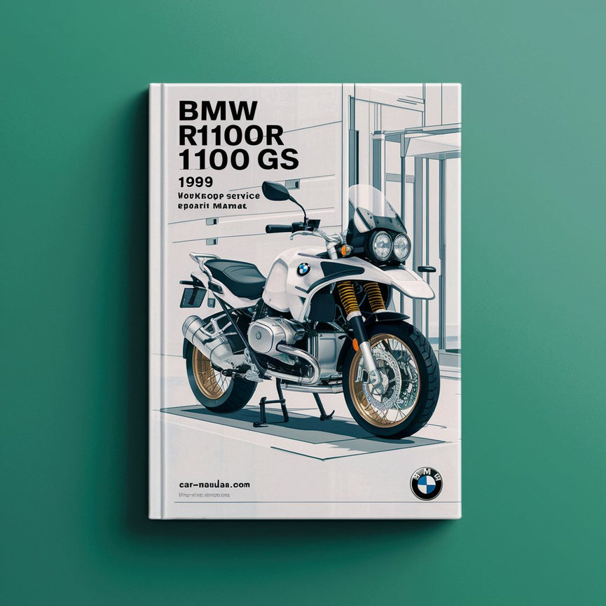 BMW R1100R 1100GS 1994-1999 Verkstadstjänst Reparation Manual