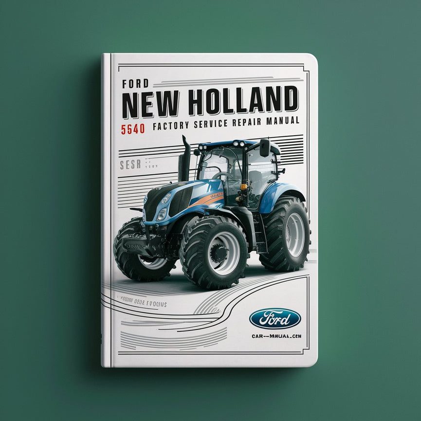 Manuel de réparation du service d'usine du tracteur Ford New Holland 5640 - Amélioré - PDF