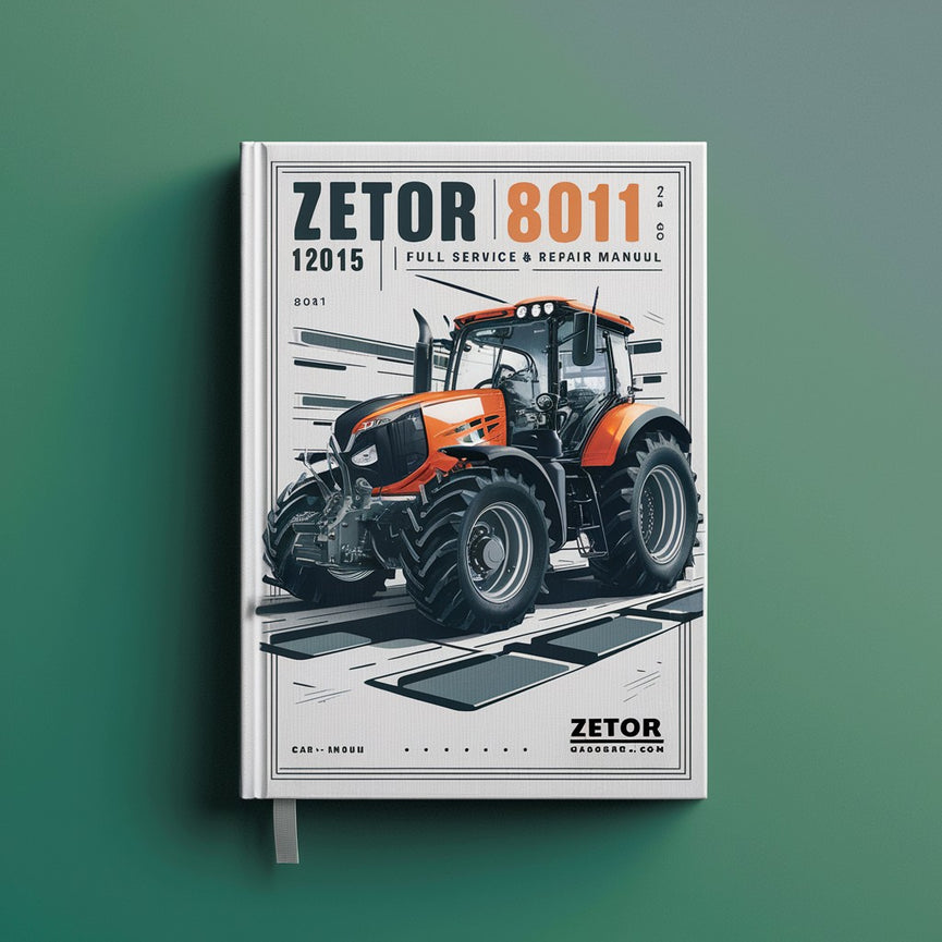 Zetor 8011 8045 12011 12045 Tractor Full Service & Repair Manual