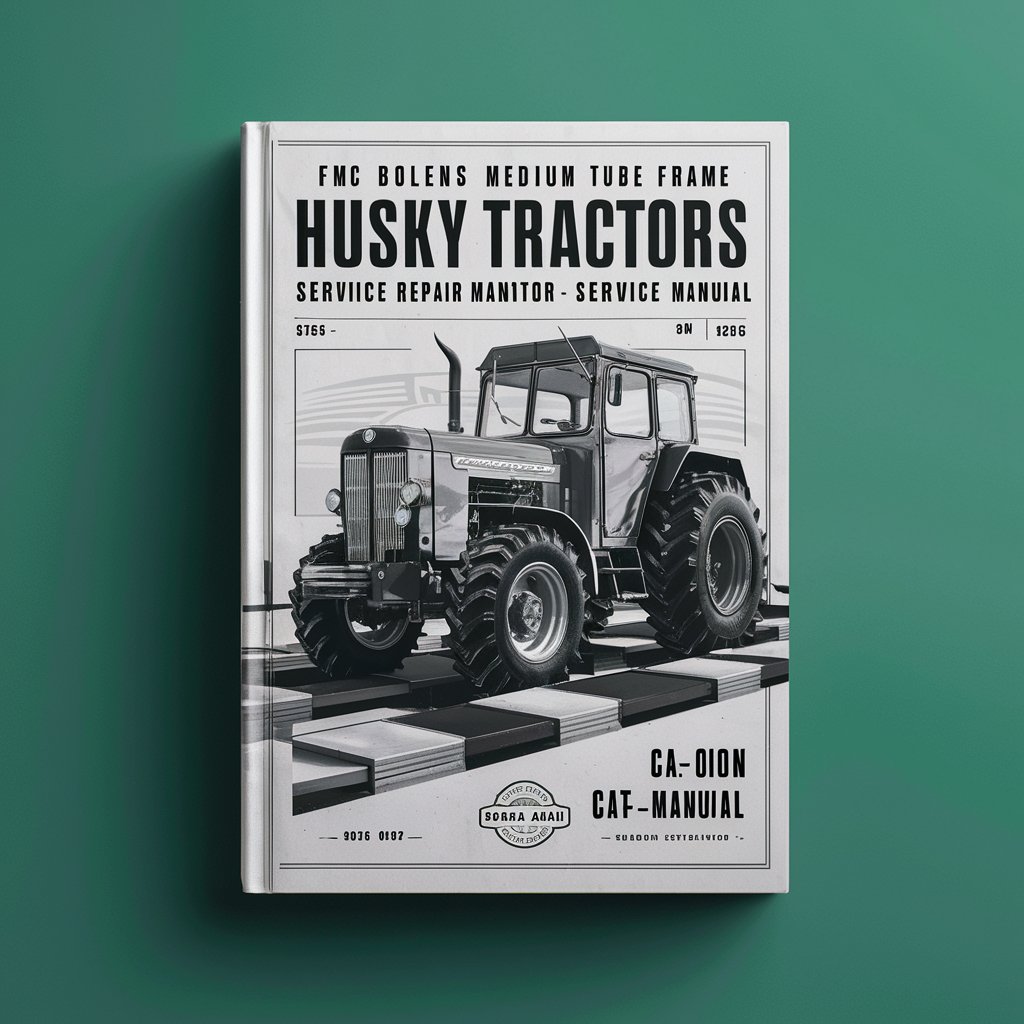 FMC Bolens Medium Tube Frame Husky Tractors Service Repair Manual for Model 855 (G9) 1055 (G10) 1155 (G11) 1255 (G12) 1453 (G14) 1456 (H14) 1656 (H16)